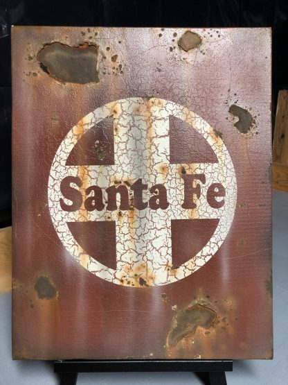 Hand Painted Canvas - Santa Fe - Image 5