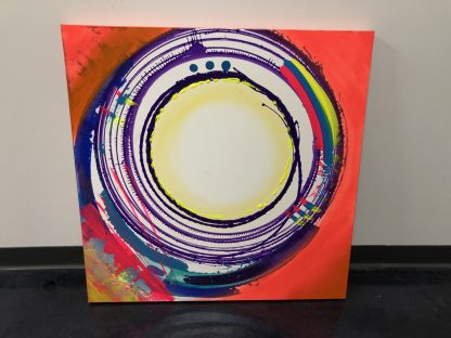 Purple and Orange Circles - Image 2