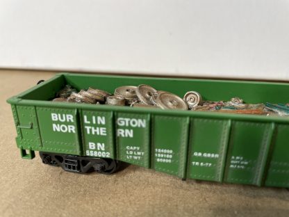 Trash Car - Burlington Northern