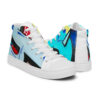 Graffiti - Men’s high top canvas shoes - Image 2