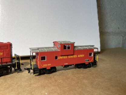 Locomotive and Caboose - US Army - In Box - Image 9