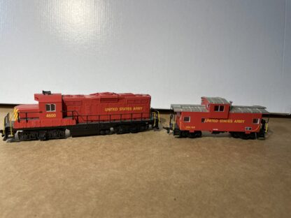 Locomotive and Caboose - US Army - In Box - Image 11