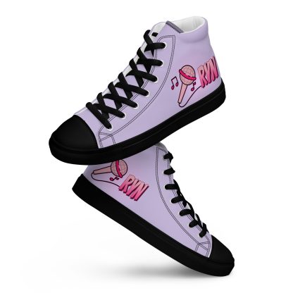 CUSTOM Women’s high top canvas shoes